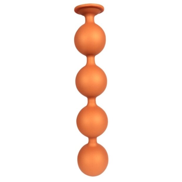 AnalMasterBalls Perles anales orangées 45 cm