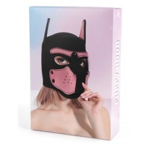 Kinky Puppy Enjoy Puppy Hood Black Orange