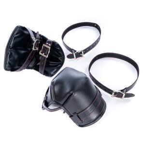 Kinky Puppy Stay Padded Elbow-Knee Protectors Black