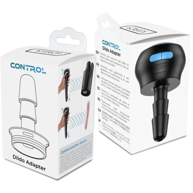 KIIROO Adaptateur pour gode Control Noir