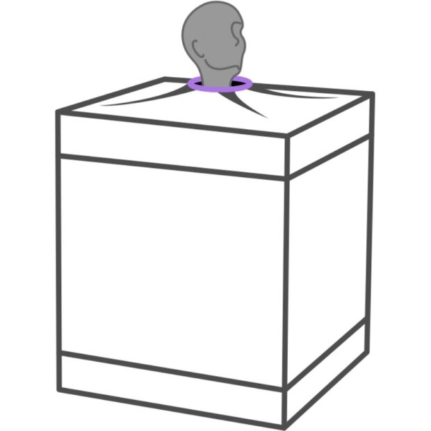 Secret Dome Bukkake Geschlossene BDSM Kabine Lila