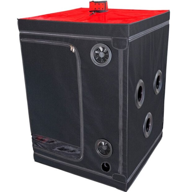 Secret Dome Cabine BDSM fermée Noir Rouge