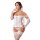 Amorable by Rimba Wedding Basque Set (7 pieces) Weiß - S - XL