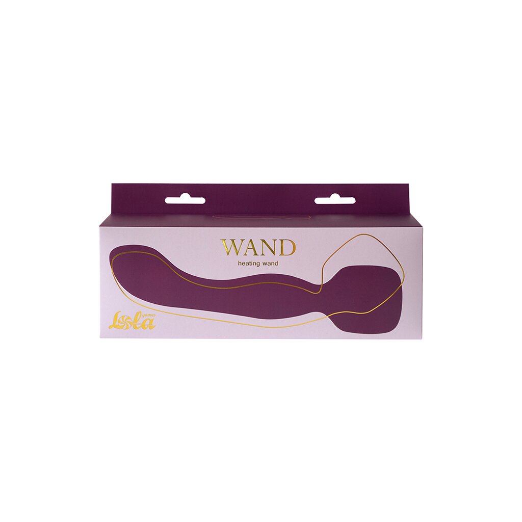 Lola Toys Massage Wand with Heating Function and Vibration Purple, 59,95
