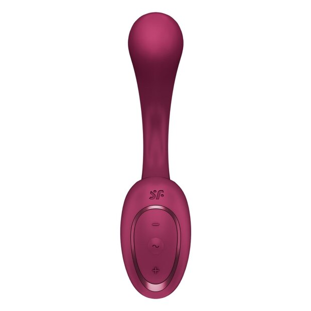 Satisfyer G for Goddess 2 Rabbit Vibrator Dunkel Rot