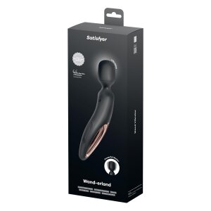 Satisfyer Wand-Erland Wandvibrator Schwarz
