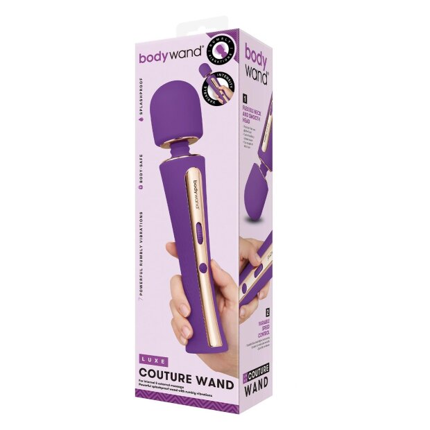 Bodywand Stabmassagegerät mit 7 Vibrationsmodi Lila