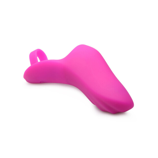 XR Brands Frisky Finger Bang Her Pro Finger Vibrator 12 cm Rosa