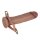 LoveToy Ingen Strap-On with Hollow Dildo Beige 17.5 cm Ø 5 cm Waist 101.6 cm