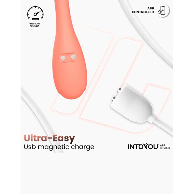 IY Kyra Entraîneur du Plancher Pelvien avec Commande par Application Orange Ø 3 cm