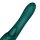 Vibromasseur Zalo Ares G-Spot Rabbit avec application de contrôle 24,6 cm vert