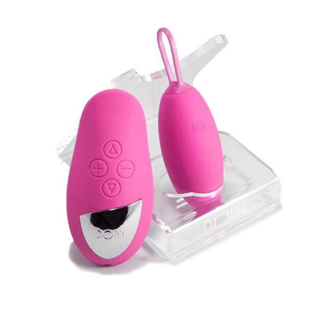 DORR Spot Duo Vibrating Egg with Remote Pink 8.5 cm Ø 4.4 cm