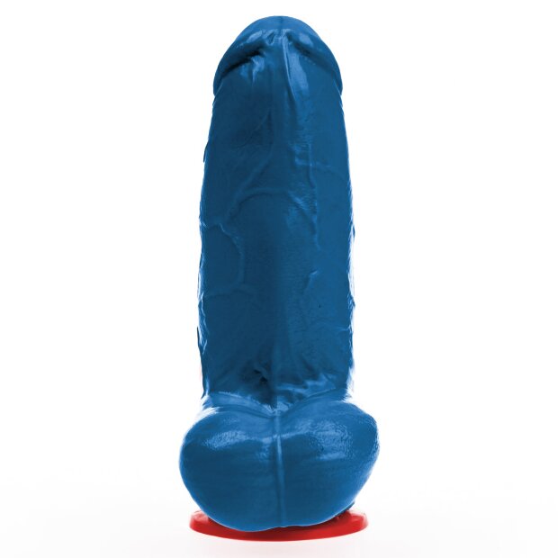 Fuck & Fist Freyr M Dildo Blau 20 cm Ø 6 cm
