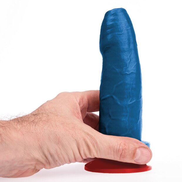 Fuck & Fist Magni S Dildo Blau 16 cm Ø 5 cm