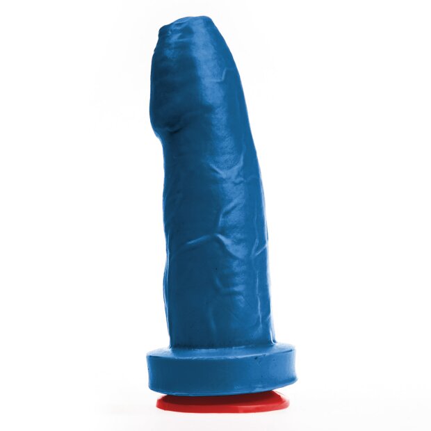 Fuck & Fist Magni M Dildo Blau 19 cm Ø 6 cm