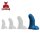 Fuck & Fist Buri XL Dildo Blau 28 cm Ø 10.5 cm