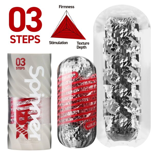 TENGA Spinner DX 03 Steps Pocket Pussy