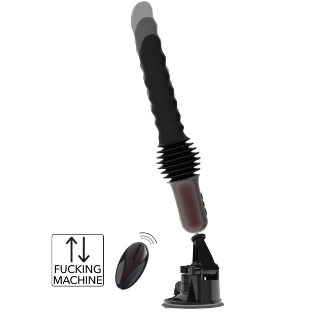 Hidden Desire Anal Power Stoßvibrator 37 cm  ø 5 cm Schwarz