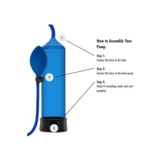 Hidden Desire Penis Pump 23 cm