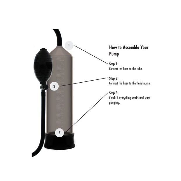 Hidden Desire Penis Pump 23 cm