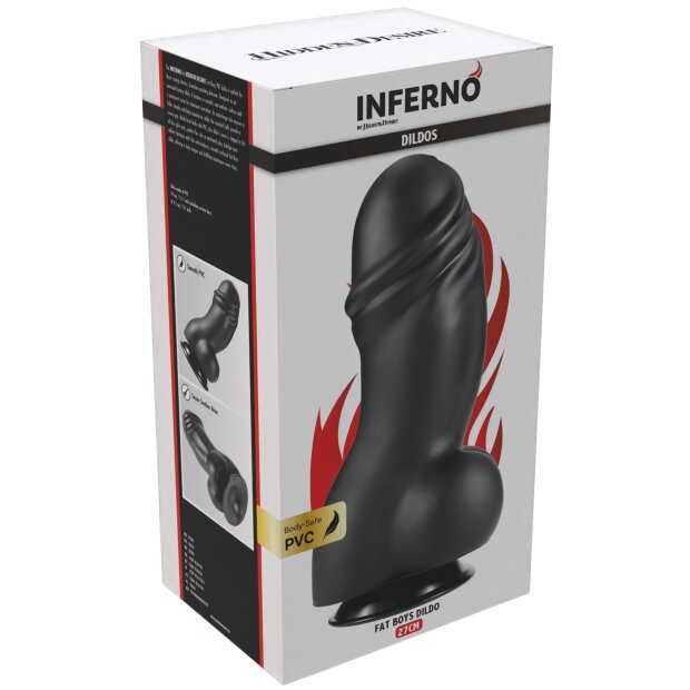 Hidden Desire Dildo mit Saugnapf 29 cm Schwarz