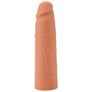 Hidden Desire Penis Sleeve 18 cm Beige