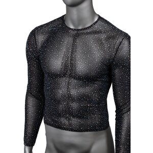CalExotics Radiance Long Sleeve Shirt Schwarz One Size