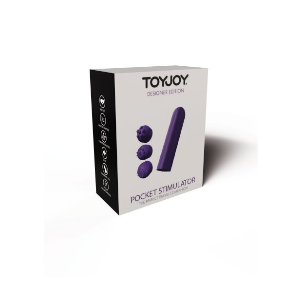 TOYJOY Mini Vibrator mit 12 Vibrationsmodi Lila