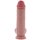 TOYJOY Deluxe Double densité Gode épais 25 cm ø 6 cm Beige