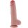 TOYJOY Deluxe Double densité Gode épais 28 cm ø 6 cm Beige