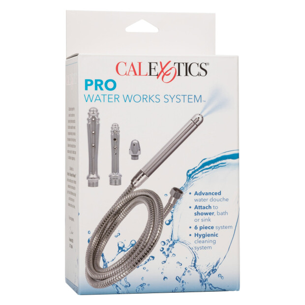 CalExotics Pro Water Works System Intimdusche Silber