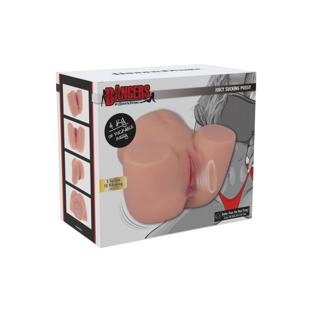 Hidden Desire Juicy Sucking Pussy 4 kg 19 cm Beige