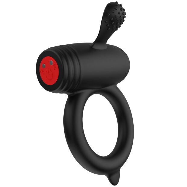 Hidden Desire Anneau pénien avec 10 vibrations Noir