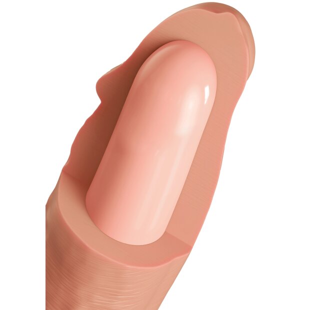 Hidden Desire Dildo mit Saugnapf 19 cm Beige