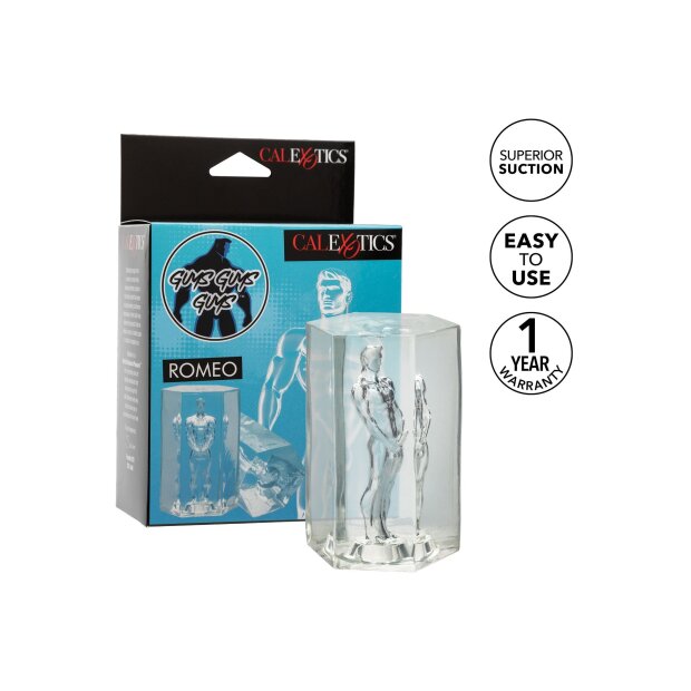 CalExotics Guys Guys Guys Romeo 9,5 cm Clear