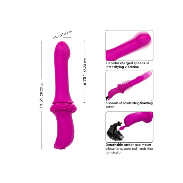 CalExotics Sex Machine mit Schub 29,25 cm Rosa