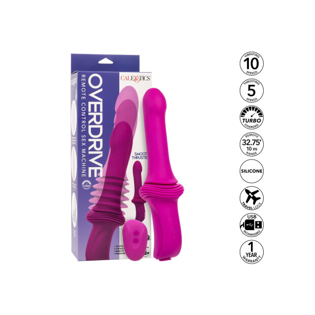 CalExotics Sex Machine mit Schub 29,25 cm Rosa