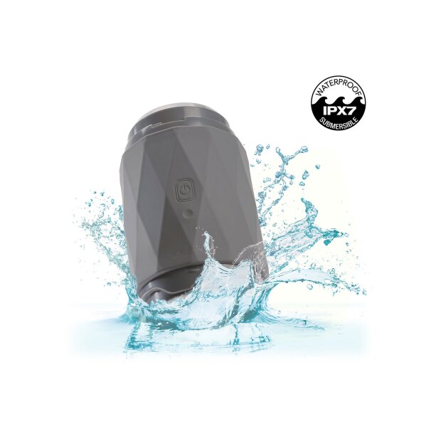 CalExotics Vibro Squeeze Masturbator 16,5 cm Schwarz