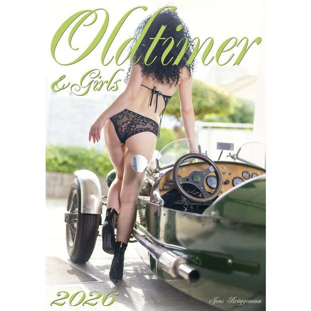 PIN-UP Kalender Oldtimer and Girls 2026
