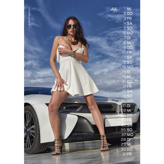 PIN-UP Kalender Cars and Girls 2026