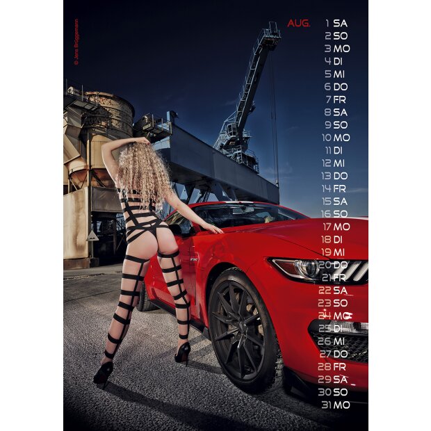 PIN-UP Kalender Cars and Girls 2026