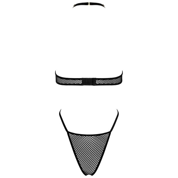 KOTEK Body en maille S/M Noir