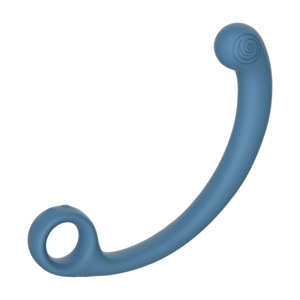 SNAIL VIBE Vibromasseur de forme ergonomique Bleu