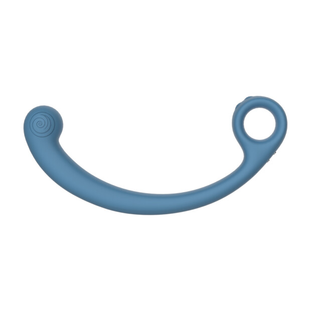 SNAIL VIBE Vibromasseur de forme ergonomique Bleu