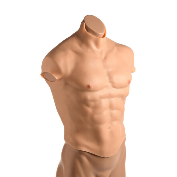 XR Brands Silicone Muscle Shirt from 36 to 48 inches