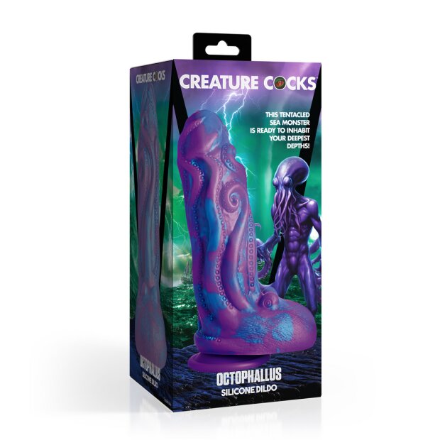 XR Brands Octophallus Silicone Dildo 17,8 cm