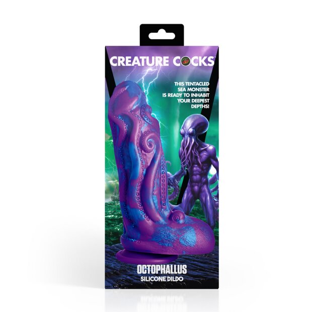 XR Brands Octophallus Silicone Dildo 17,8 cm