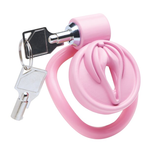 XR Brands Cage de chasteté rose