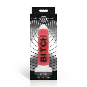 XR Brands gerippter Silikon Dildo 18,5 cm