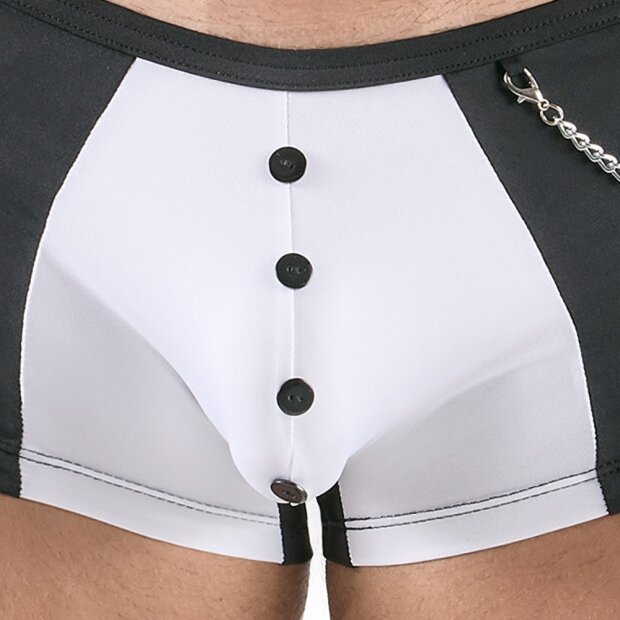 Svenjoyment Pantalon moulant style serveur M
